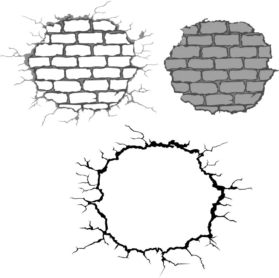 Stone wall Brick Drawing, Broken glass wall, glass, wine Glass, angle png